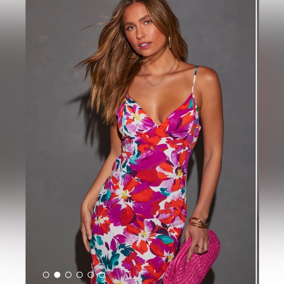 VICI Jazelle Floral Maxi Slip Dress - Picture 2 of 6